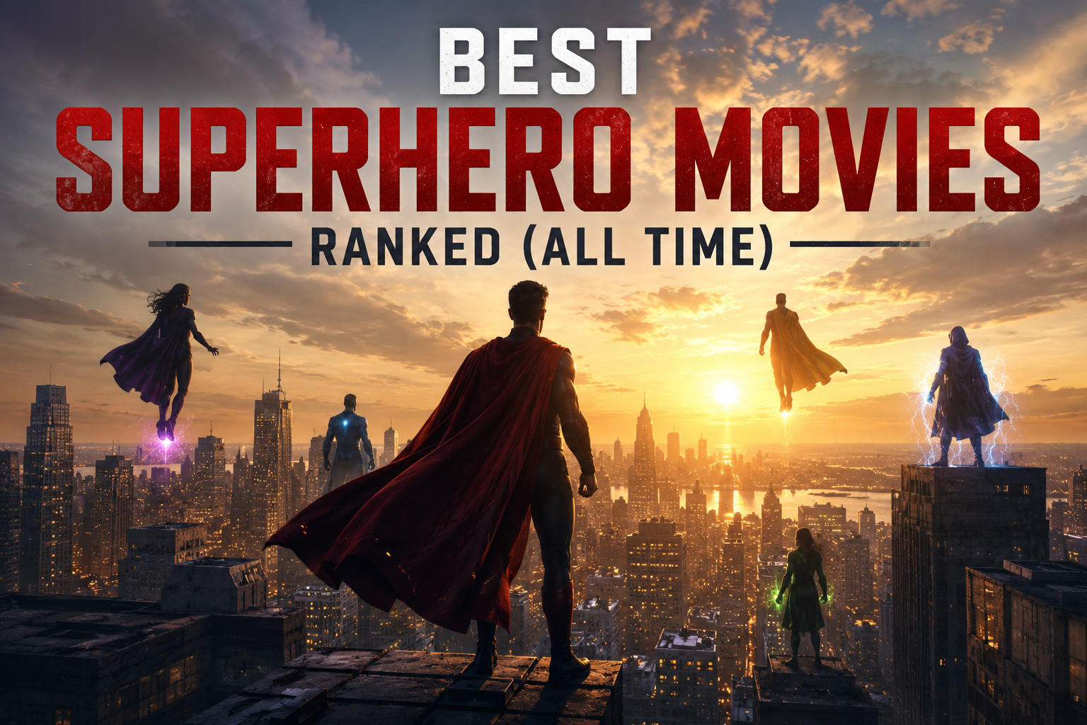 Best Superhero Movies Ranked (All Time)